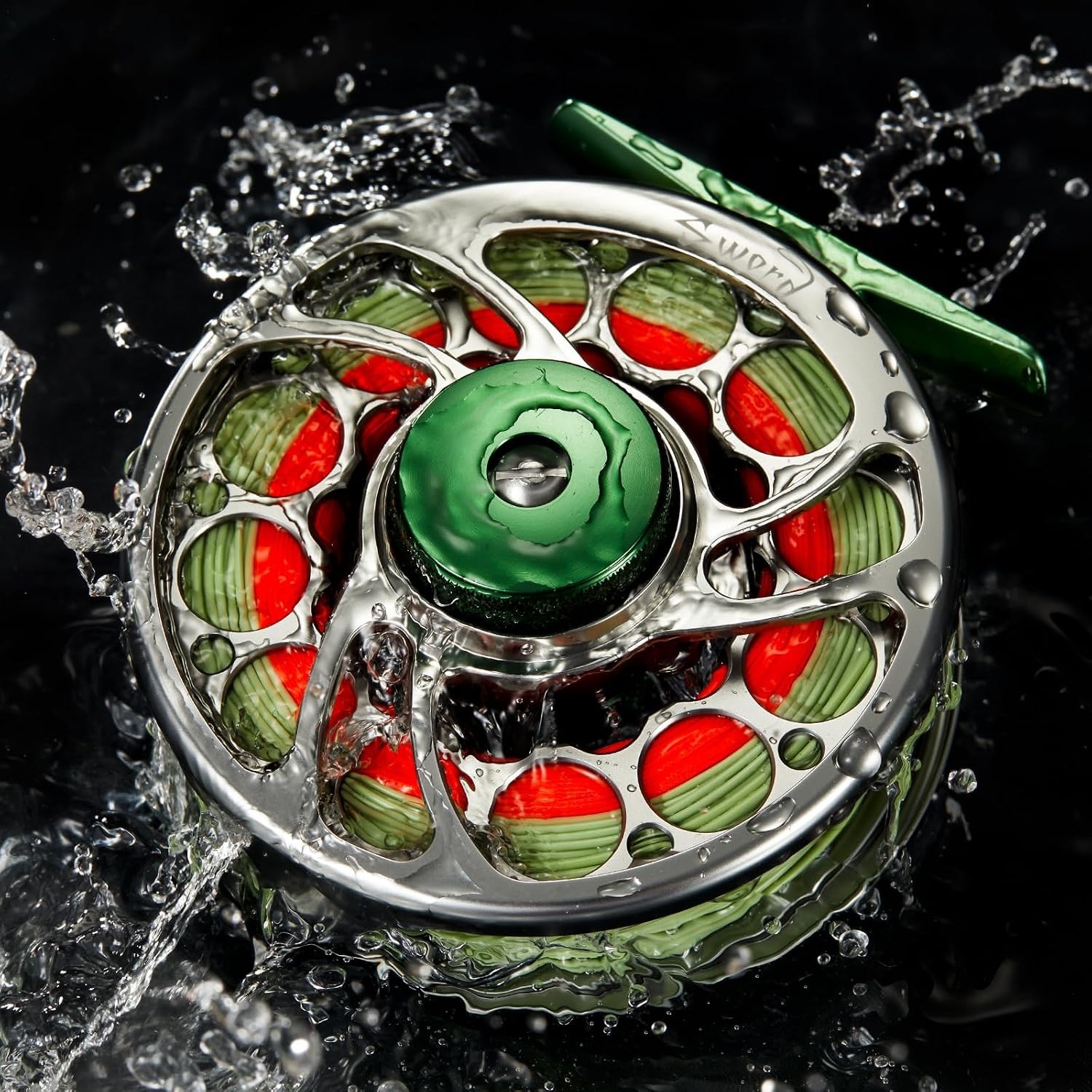 Corrosion-Resistant Gunmetal Fly Reel with Multi-Disc Drag%
