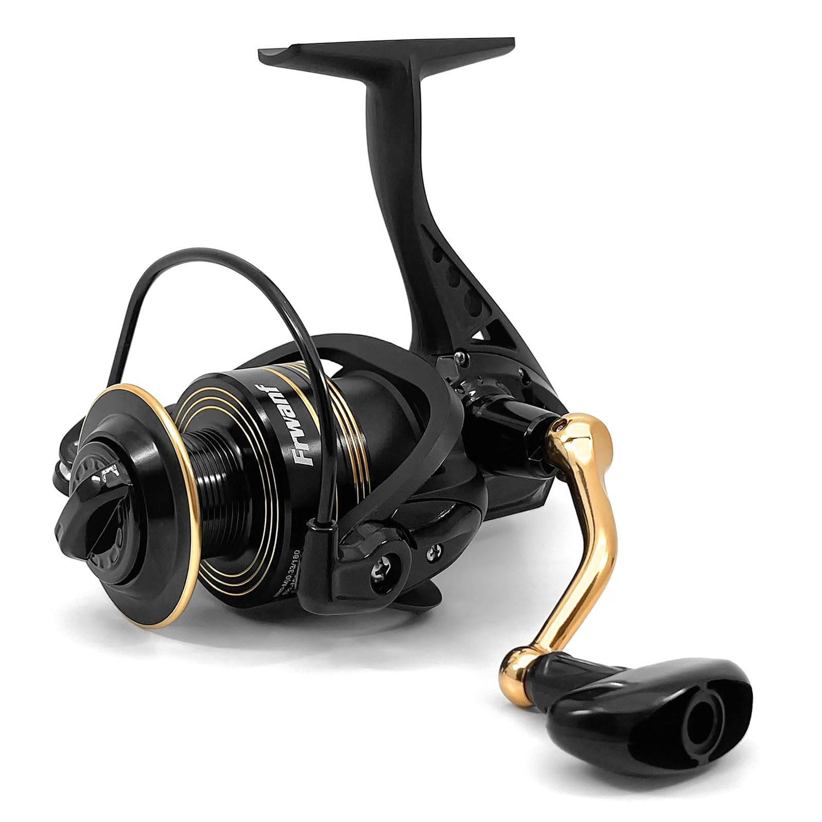 Spinning Reel, Fresh and Saltwater Spinning Reel, Lightweight Body, 5.01 Gear Ratio V…