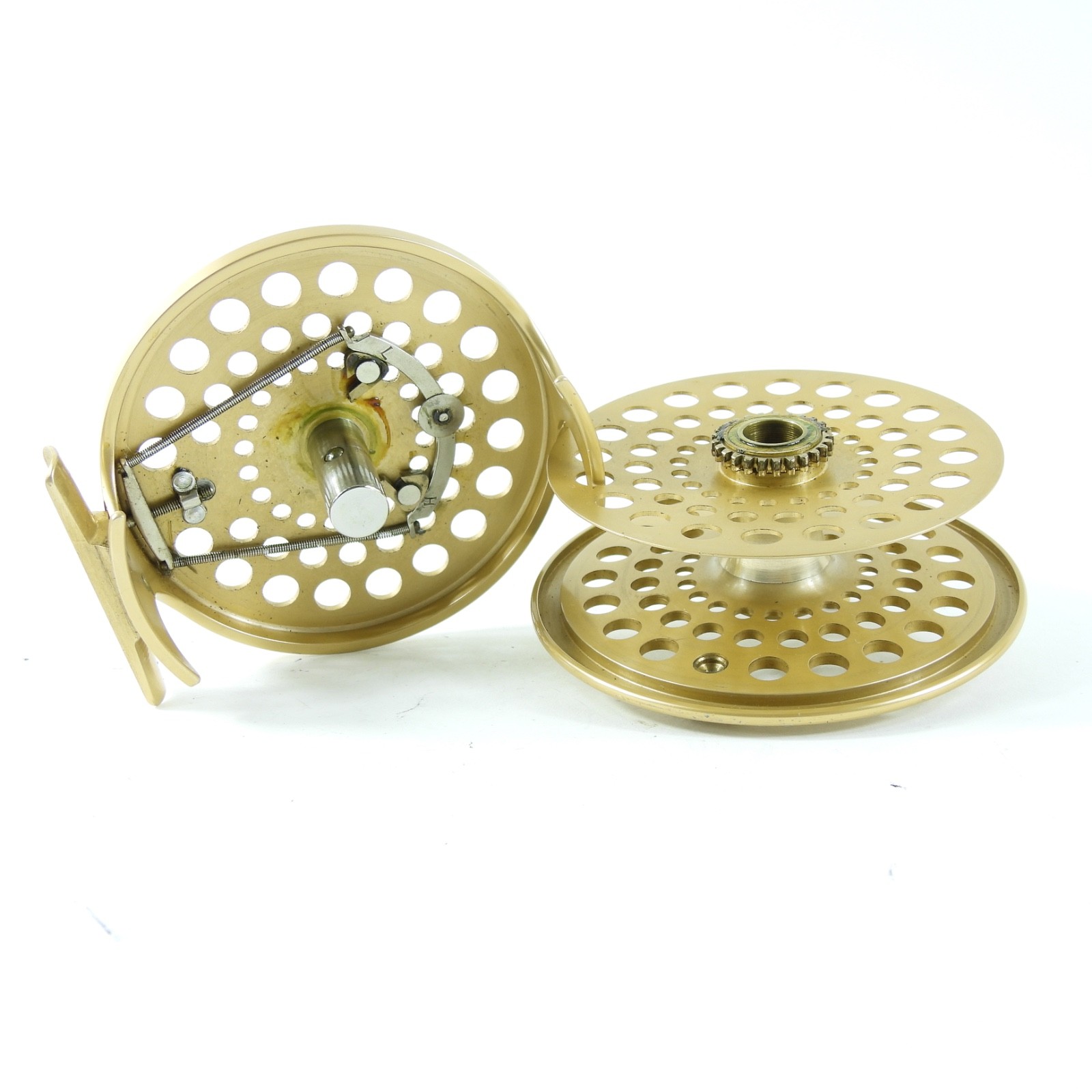 STH-built Orvis CFO Saltwater „Large“ Fly Reel. Made in Argentina. W/ Pouch.