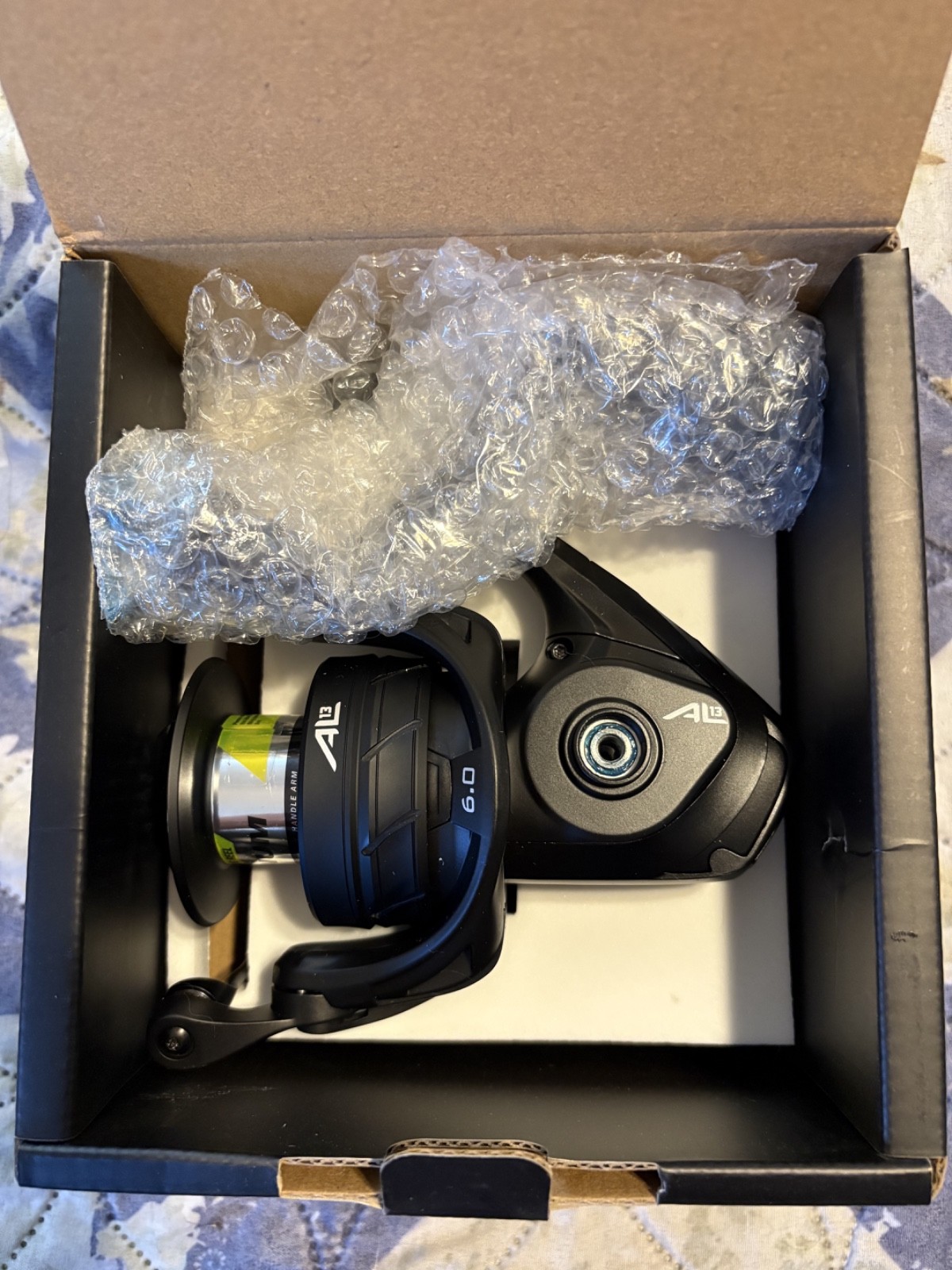 13 Fishing AL 13 6.0 – 6.2:1- Spinning Reel – Aluminum – Sealed Gear Box – NIB