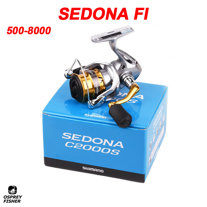 Shimano SEDONA FI Spinning Fishing Reel 3/1BB Fishing Reel 500-8000 Series Reel