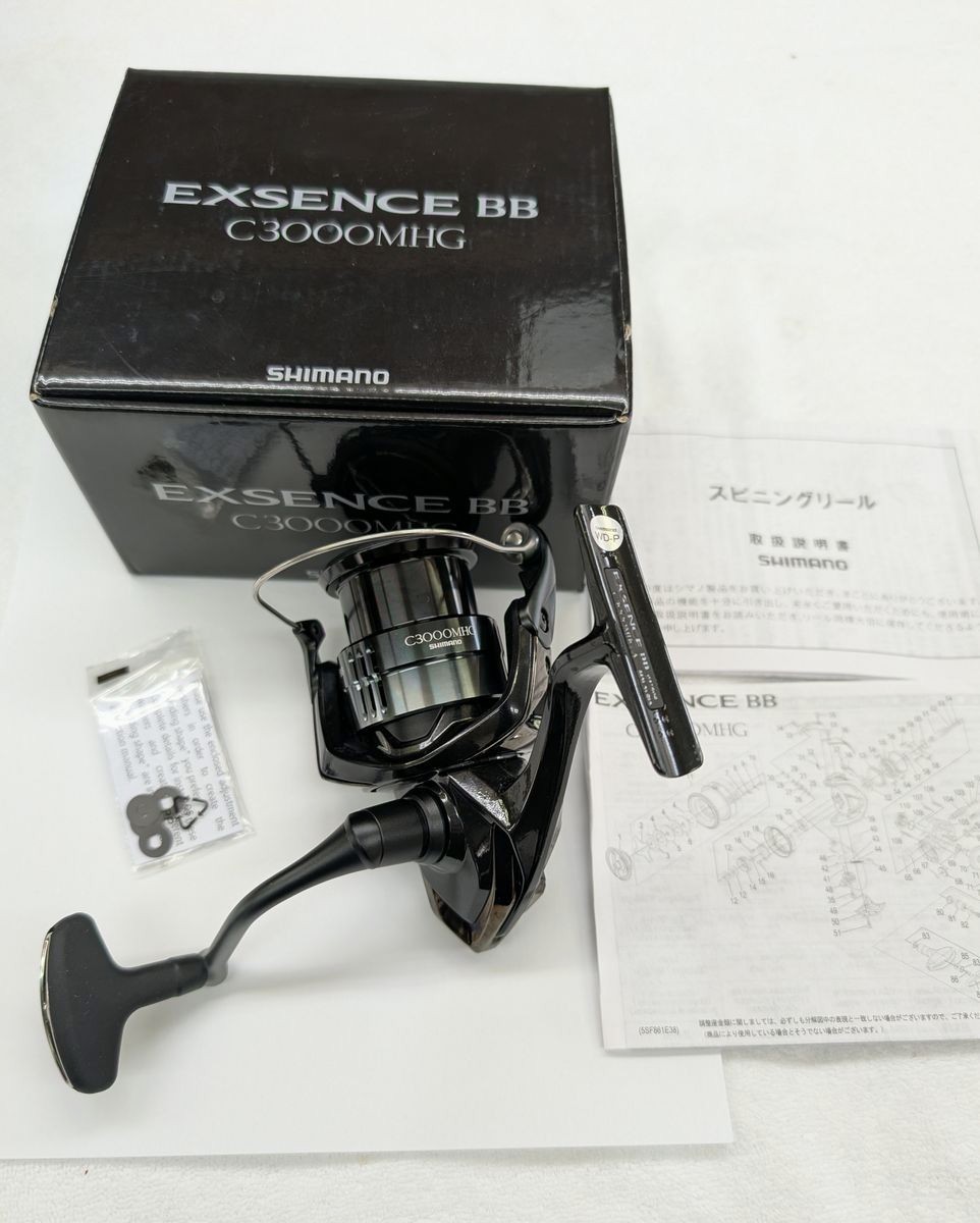 Shimano 24 EXSENCE BB C3000MHG Spinning Reel in Box New F/S
