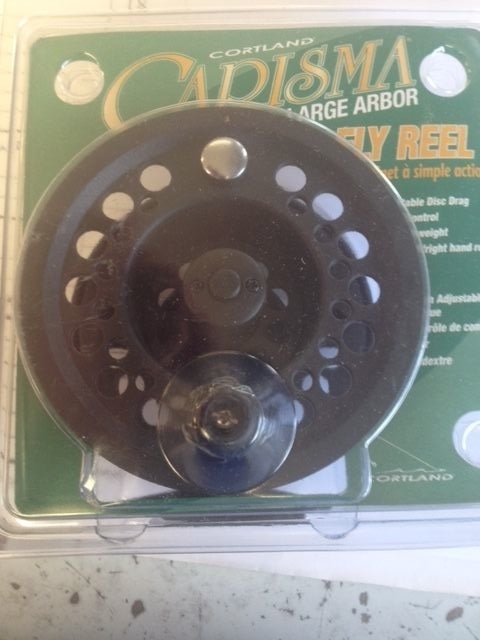 Cortland Carisma Large Arbor 6 to 8 wt Fly Reel Fly Fishing