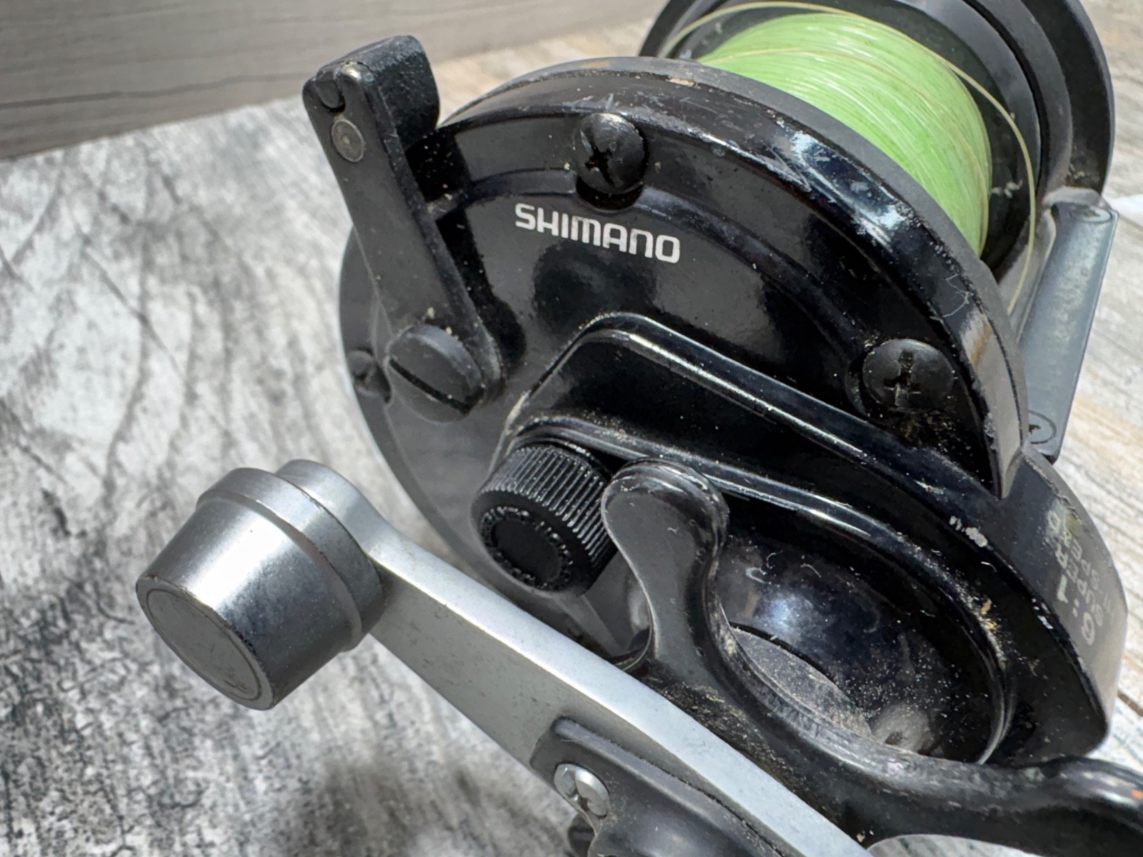 Shimano Triton Speedmaster 4 Made In Japan parts or repair