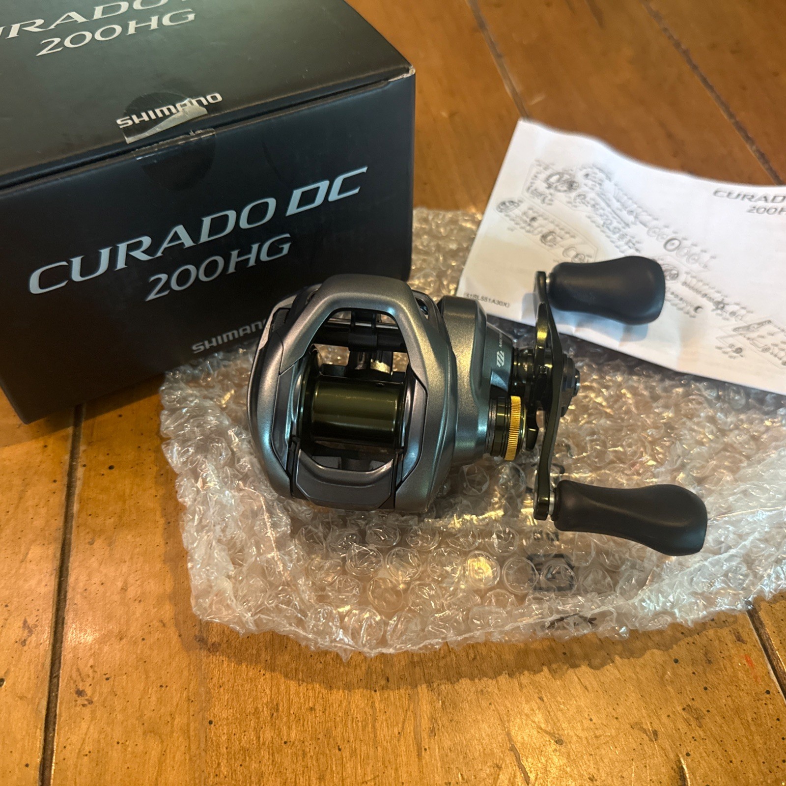 Shimano Curado DC 200 HG Low Profile Baitcasting Freshwater Reel FREE SHIP