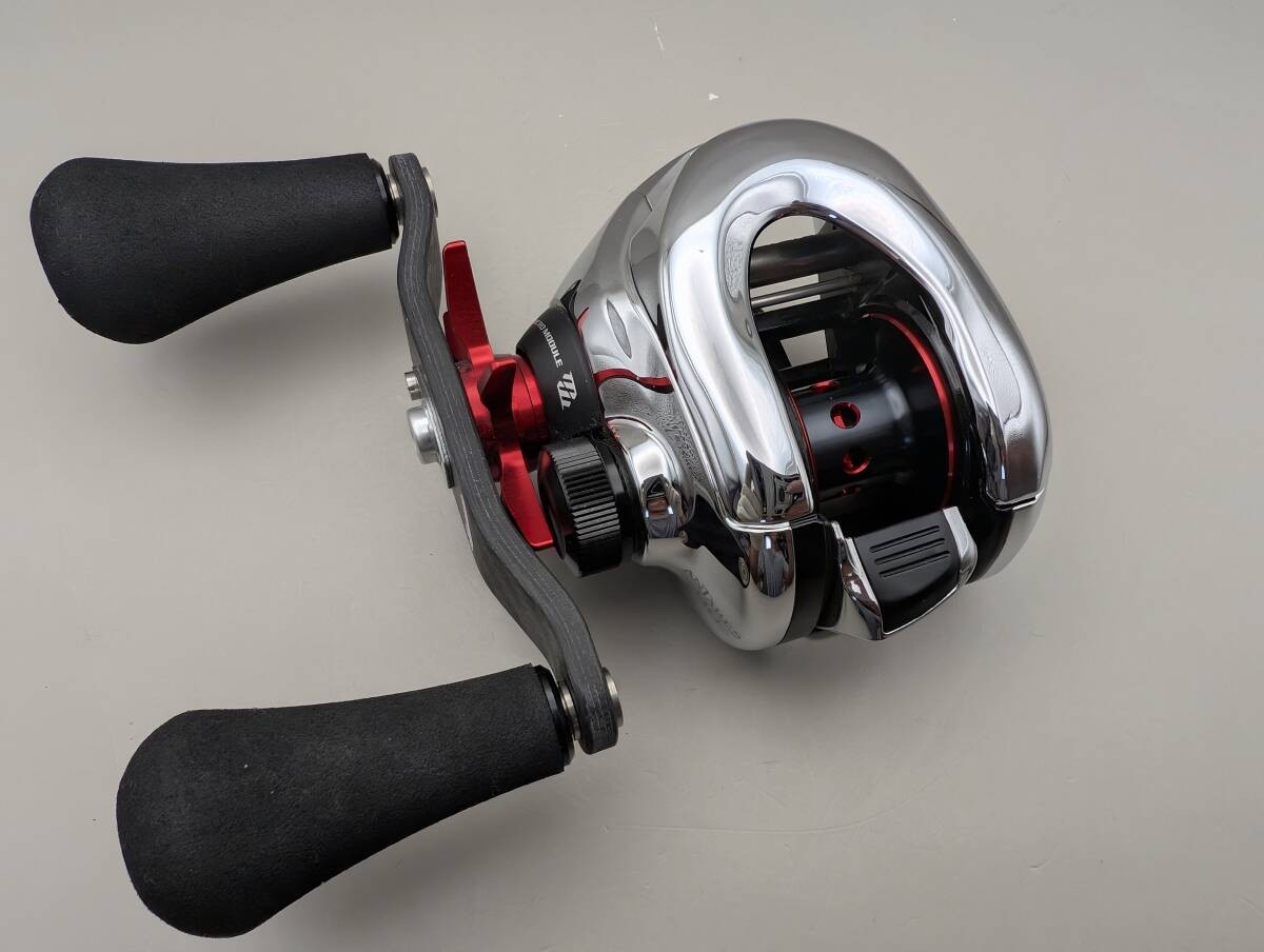 Shimano 12 Antares HG Left Hand Custom Handle and Parts