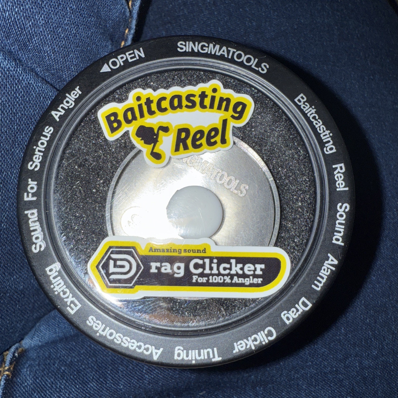 Unmarked Singmatos Baitcasting Reel Drag Clicker