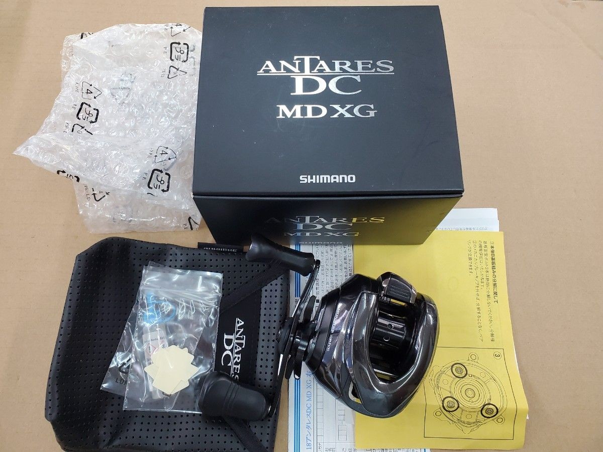 Shimano 18 Antares DC MD XG Right Hand Baitcasting Reel Used Japan Fishing Model