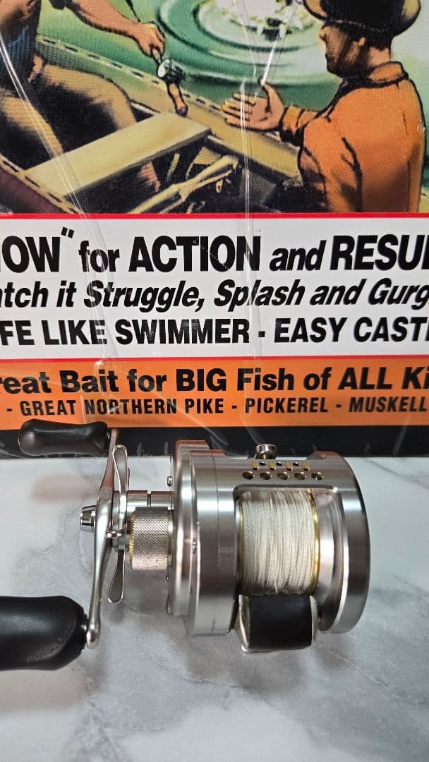 SHIMANO Baitcast Reel 03 CALCUTTA CONQUEST 201DC Left LH 5.0:1 Exc+++++