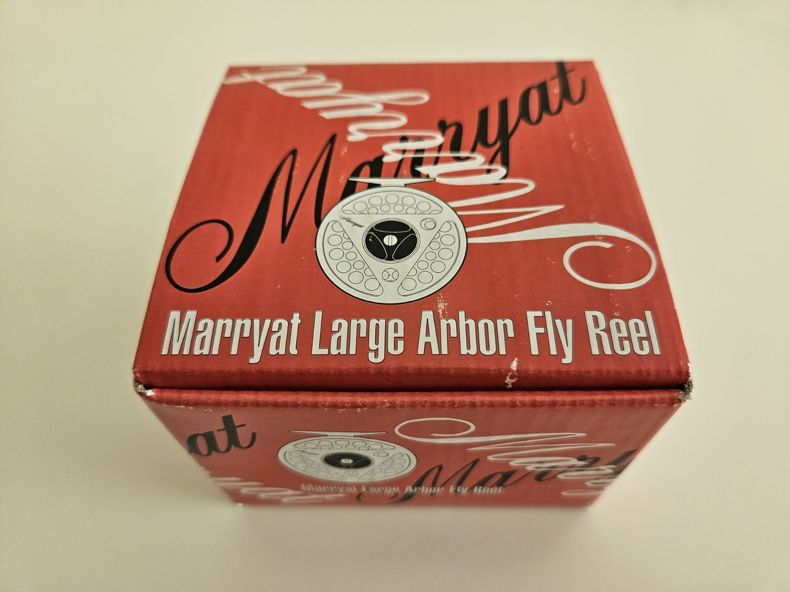 Marryat M-2 Large Arbour fly reel (complete with box and neoprene pouch)