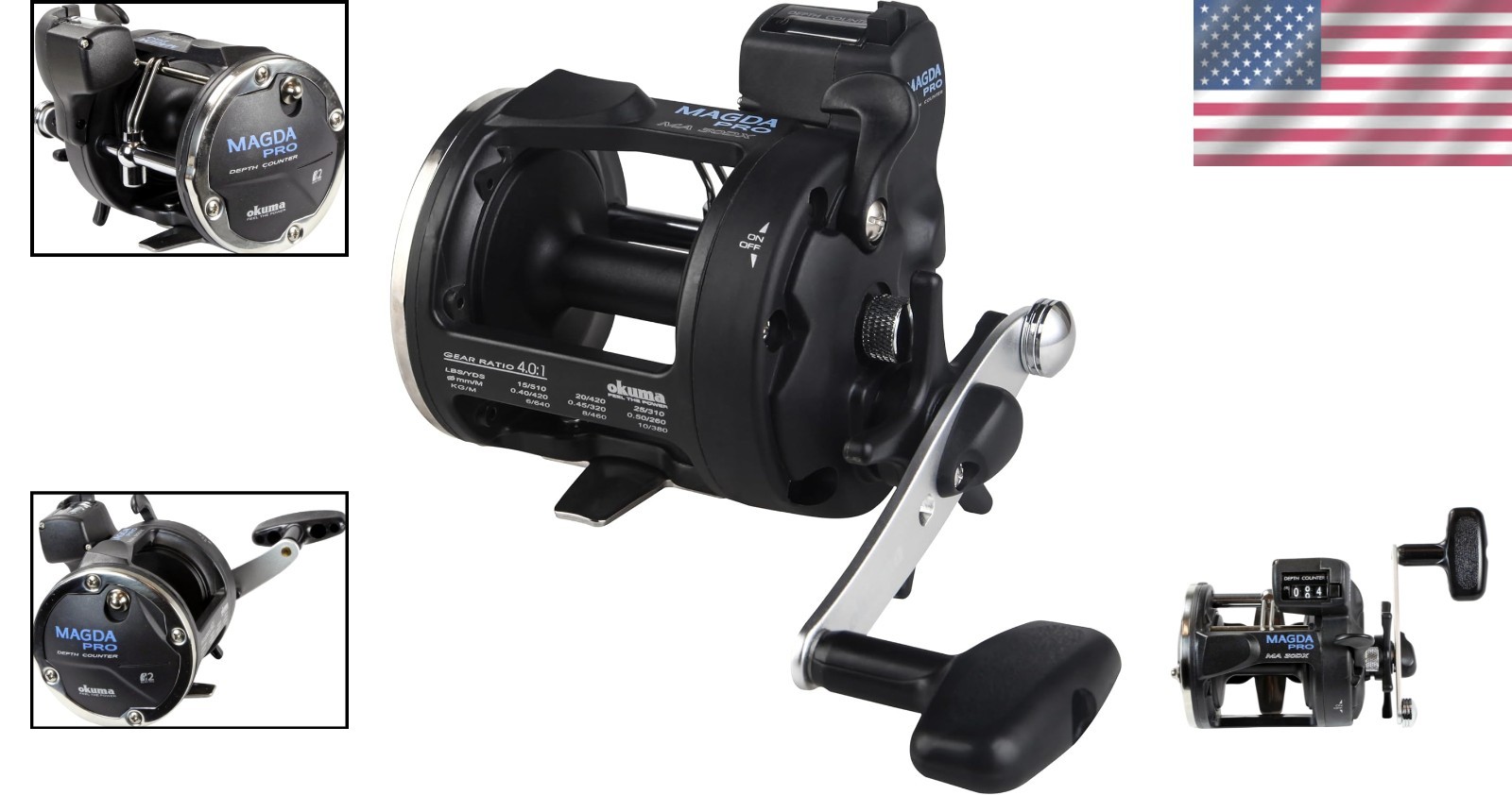 Magda Pro Levelwind Trolling Reel – Lightweight, Performance Driven 9kg Drag