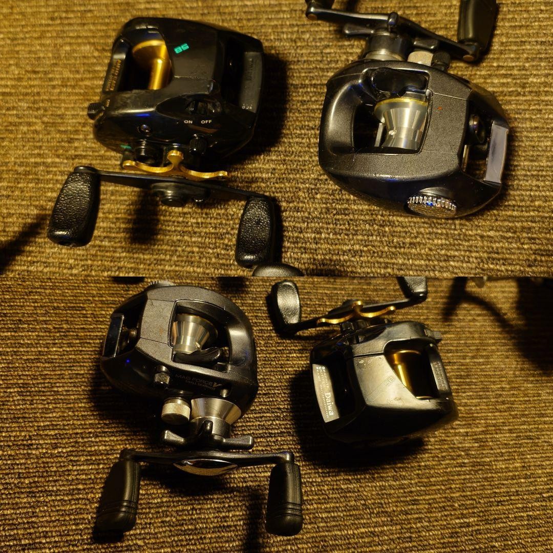Abu Garcia Morrum SX3601C Mag SR Fishing Reel Daiwa TD-Z 105HL TD-S 103HL