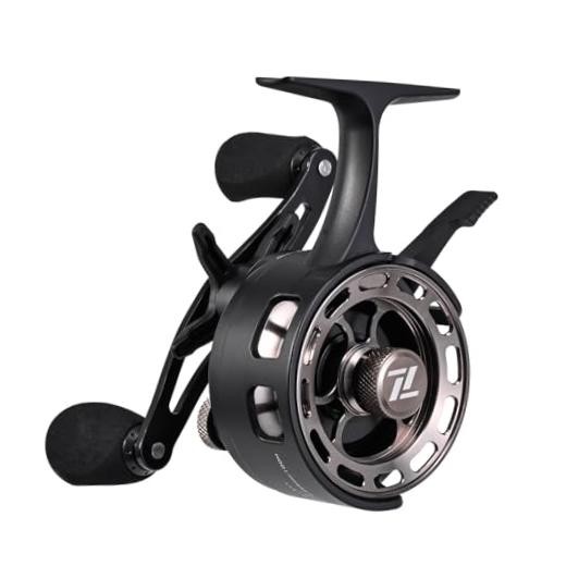 HUIOP Ice Fishing Reels 3.2:1 Gear Ratio Ultra Smooth 3+1 Ball Bearings