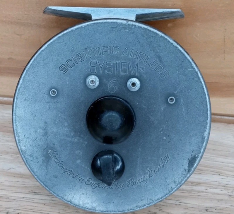 Vintage Hardy Bros Scientific Anglers System 6 Fly Fishing Reel Made England