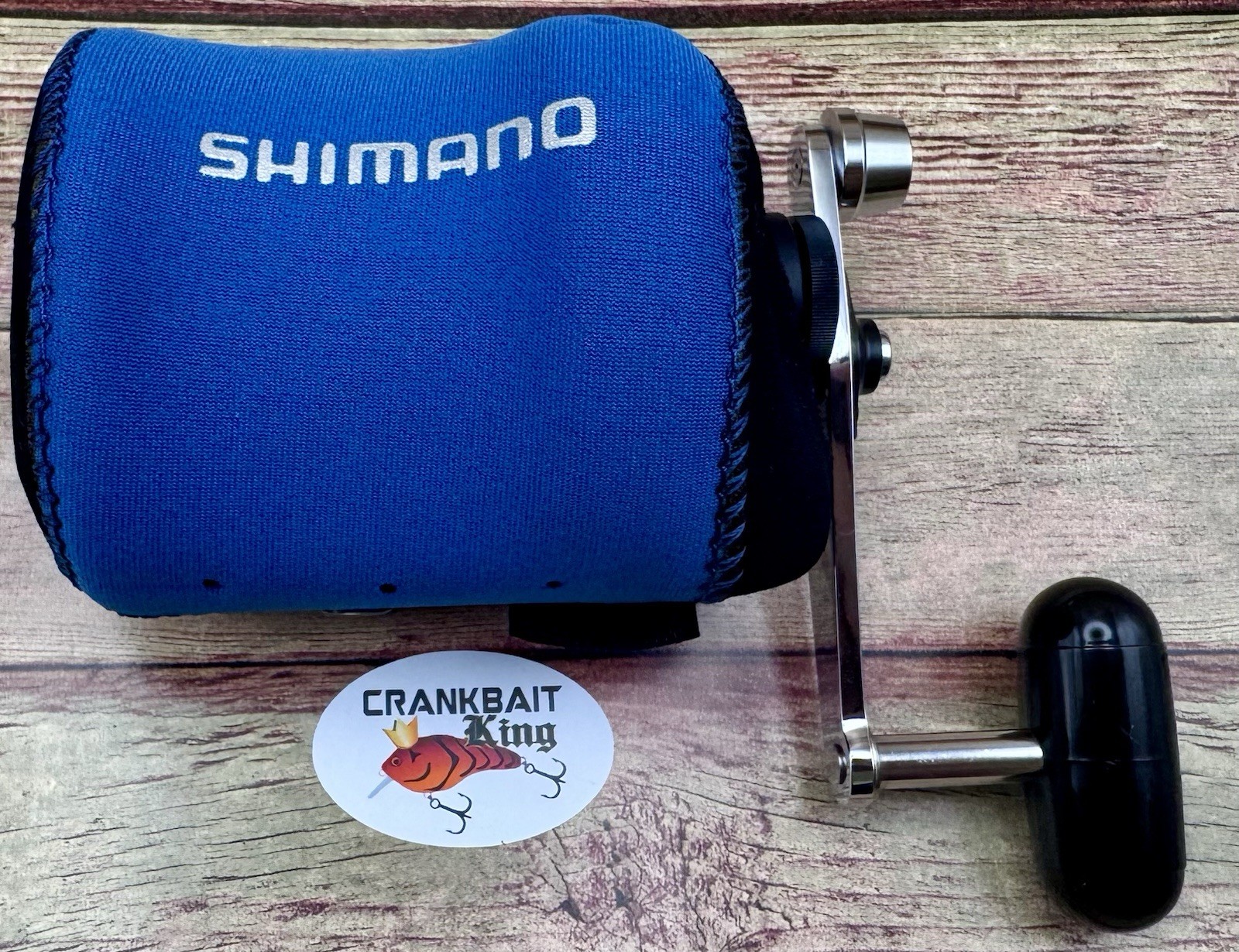 PRISTINE SHIMANO TLD 15 LEVER DRAG CONVENTIONAL FISHING REEL GRAPHITE TLD15