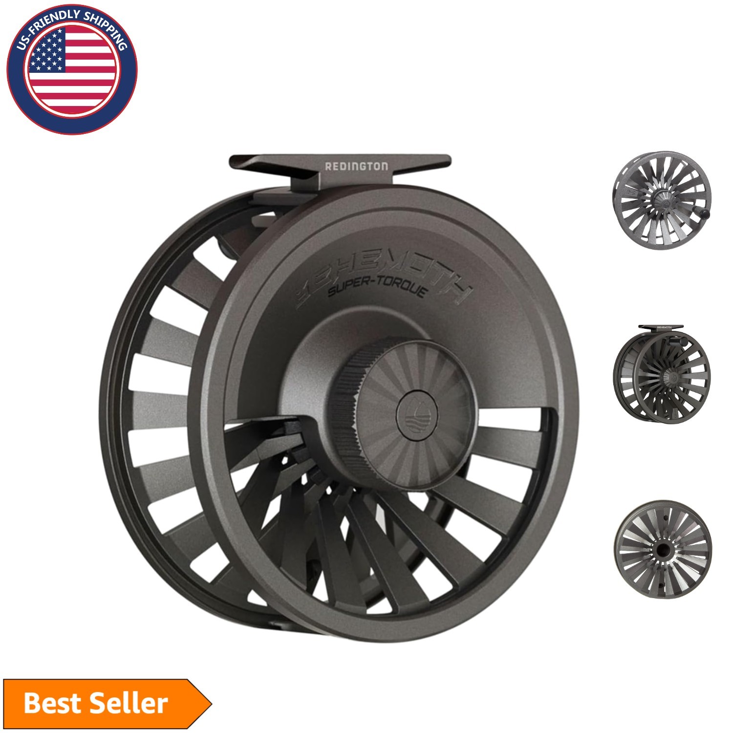 5/6 Size Behemoth Fly Fishing Reel Spare Spool – Lightweight Carbon & Aluminum