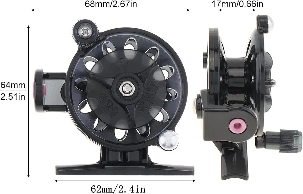 Versatile Fishing Reel for Fly Fishing & Spinning – Stable & Lightweight Design