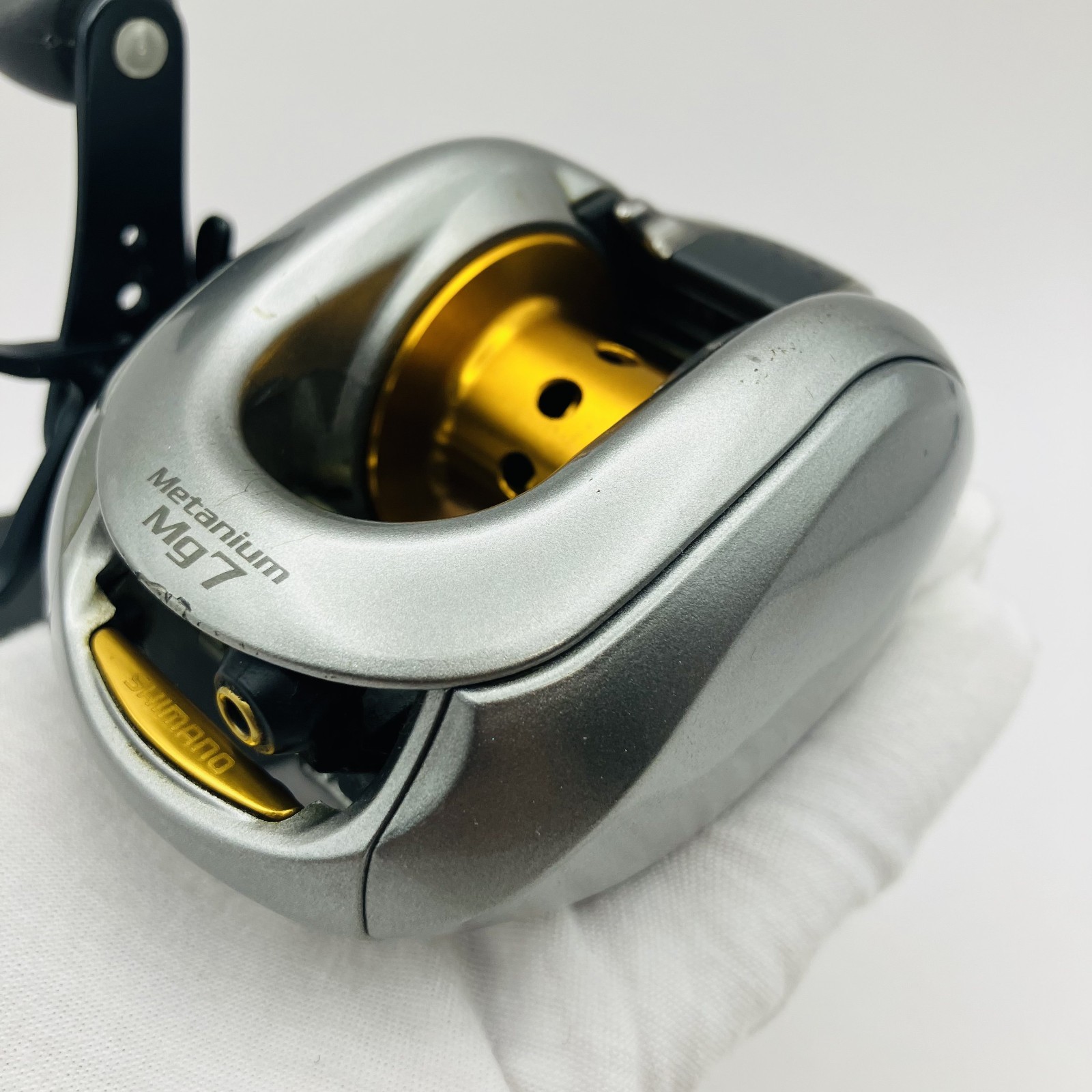„Exc+++++“ shimano 07 Metanium Mg7 Right Handle Bait Casting Reel w/Box s0555