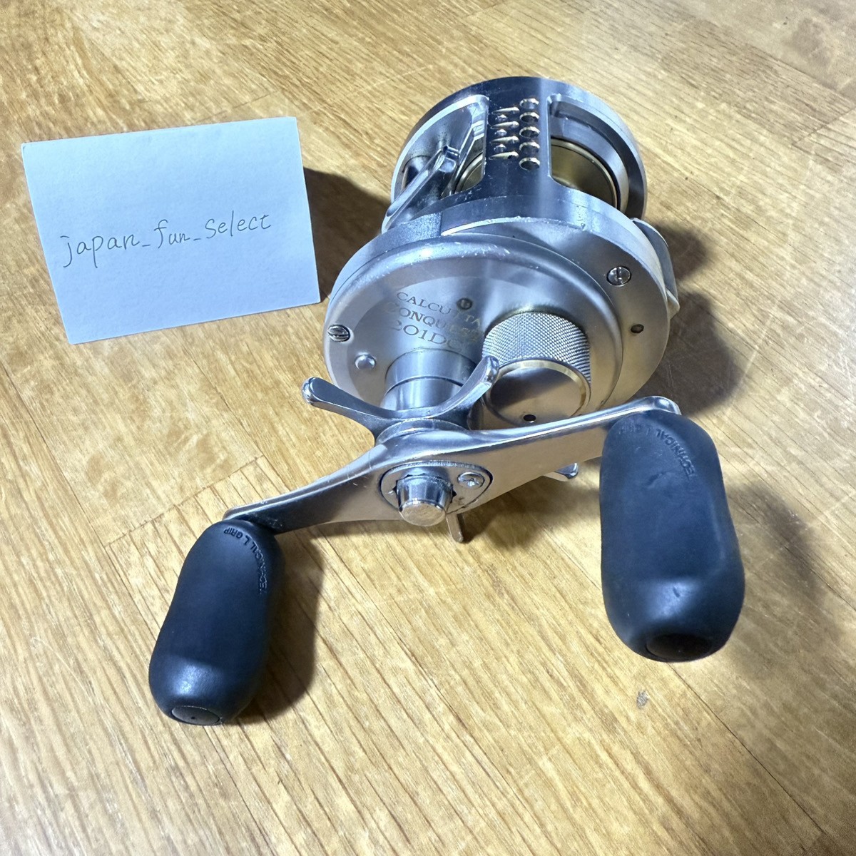 SHIMANO Baitcast Reel 03 CALCUTTA CONQUEST 201DC Left LH 5.0:1 Exc+++++