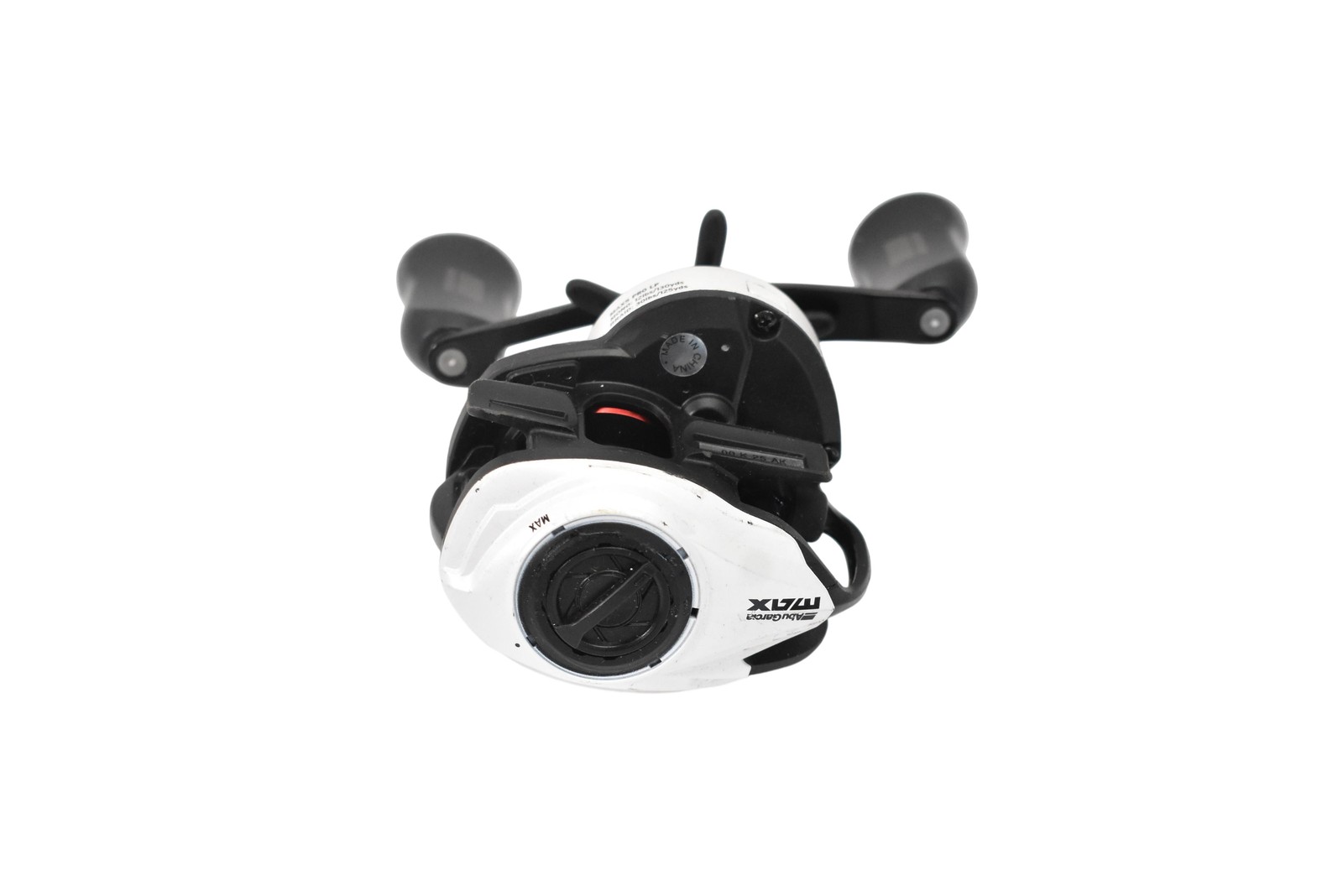 Abu Garcia Baitcast Reel MAX5 Pro LP 9 Bearing White Low Profile Freshwater