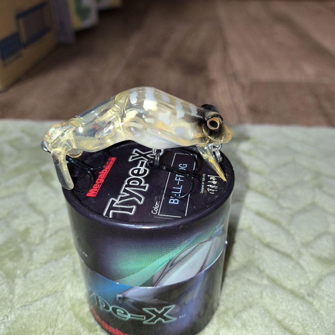 Megabass Type X Bell Frog fly topwater Fishing Lure Hard Lure Topwater Fly Gear