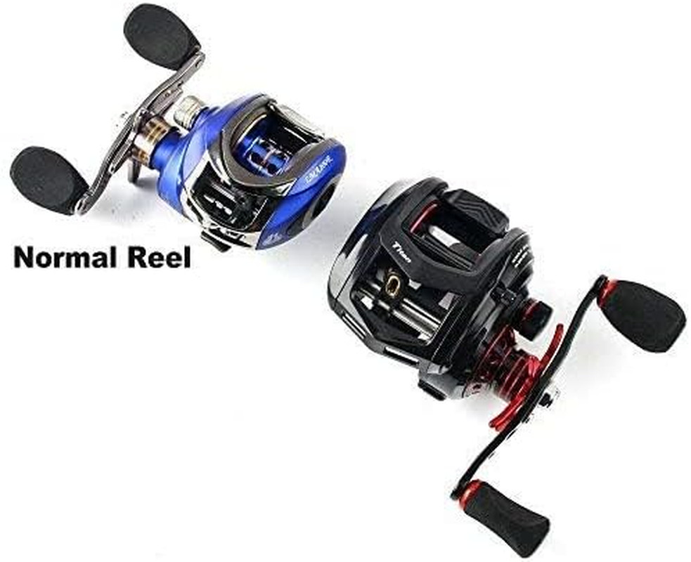 JOHNCOO Titan Baitcasting Reel Max Drag 13 Kgs Big Fish Fishing Reel for Saltwat