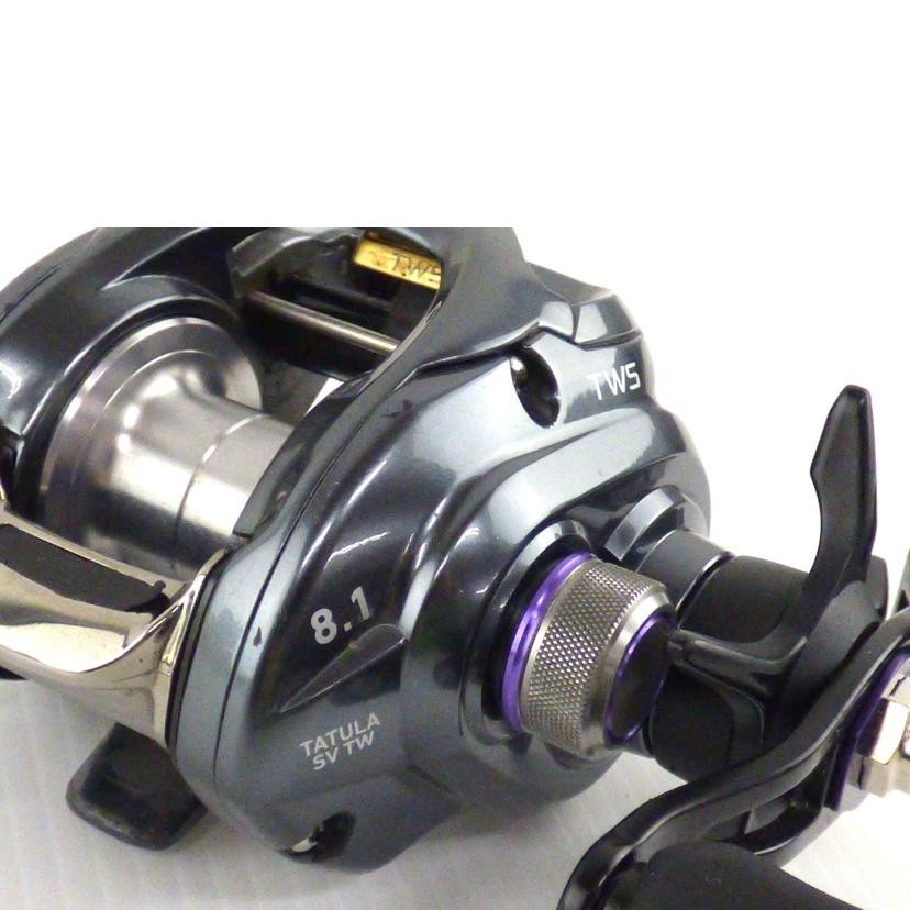 Daiwa 17 Tatula SV TW 8.1R High Gear Right Hand Baitcast Reel Tested Works Well