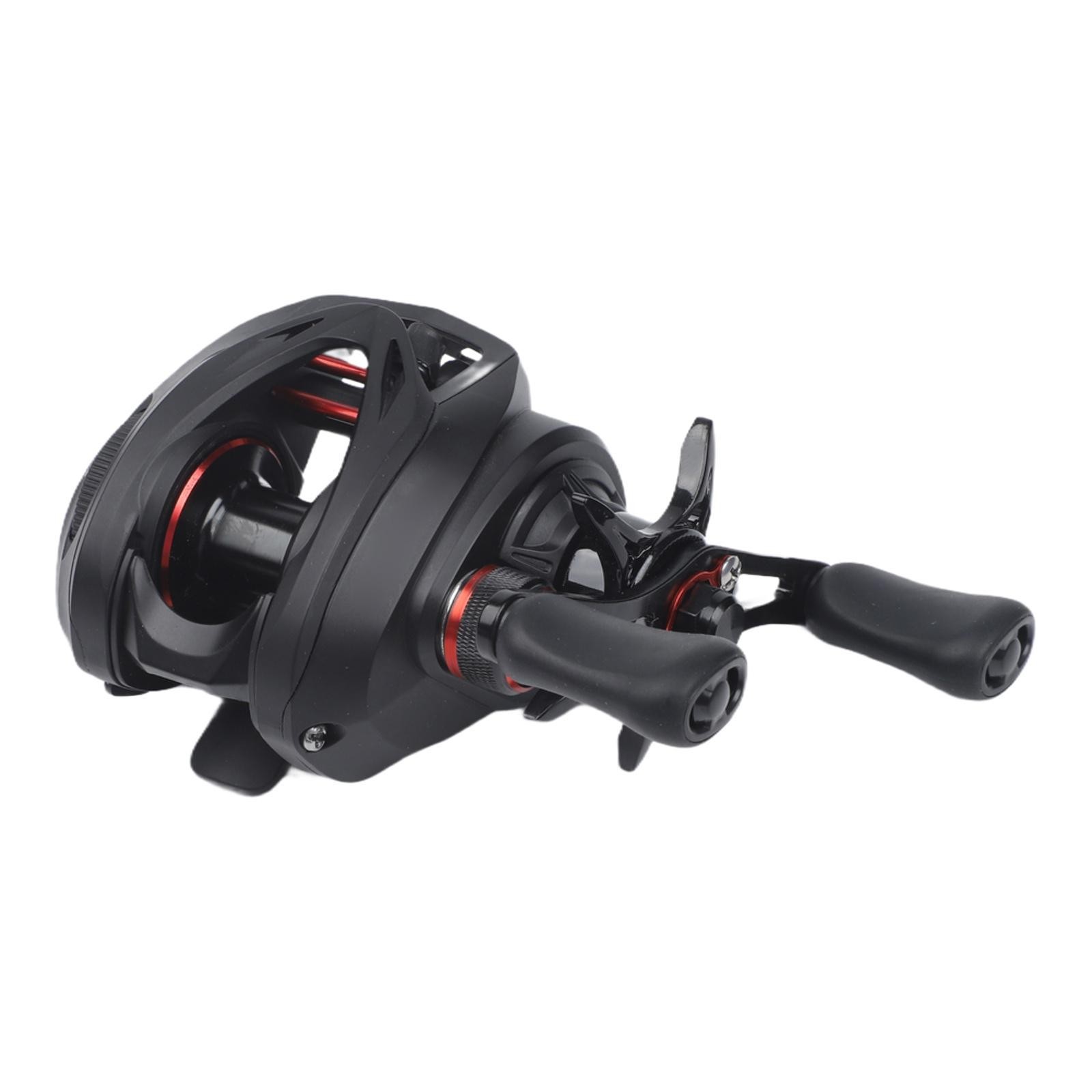 Baitcast Reel Aluminum Alloy Metal Short Spool Fishing Reel Max Drag 6kg