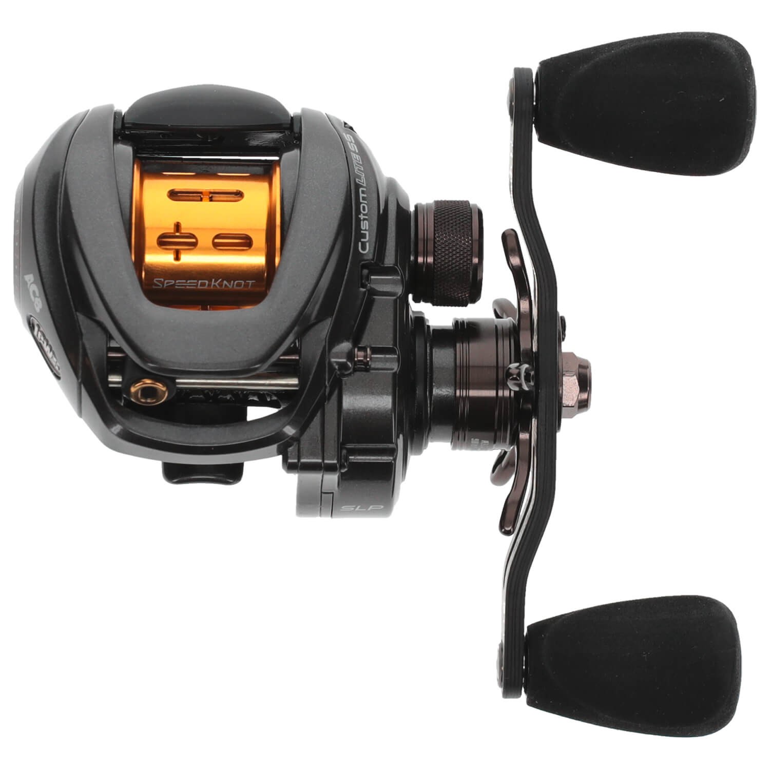Lew’s Custom Lite SS Baitcast Reel Black Finesse Baitcaster Multi Reel