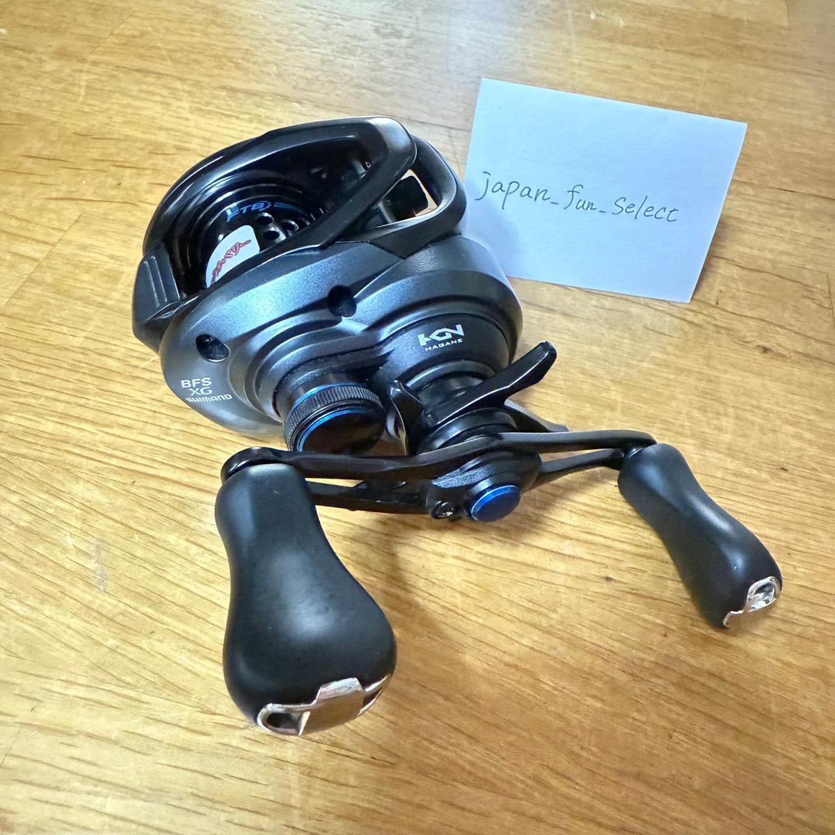 SHIMANO Baitcast Reel 21 SLX BFS XG Right RH 8.2:1 MBS FTB Bass Trout Exc+++