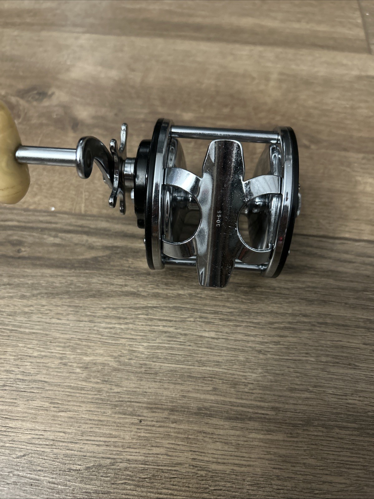 FISHING REEL VINTAGE PENN 65 LONG BEACH STAR DRAG RIGHT HANDED WORKING CLEAN