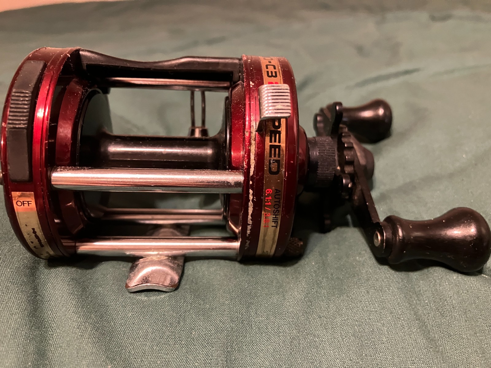 Abu Garcia 6500C3 2 Speed Ambassadeur Fishing Reel