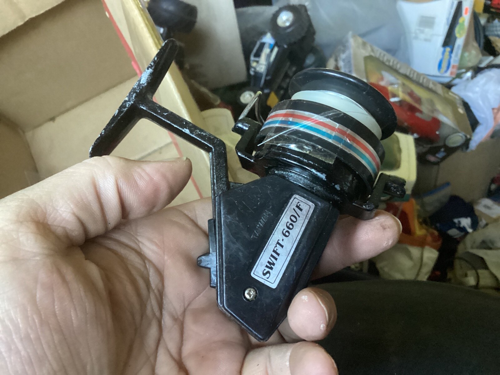 SWIFT 660/F Autocast Fishing Spinning Reel no handle parts repair