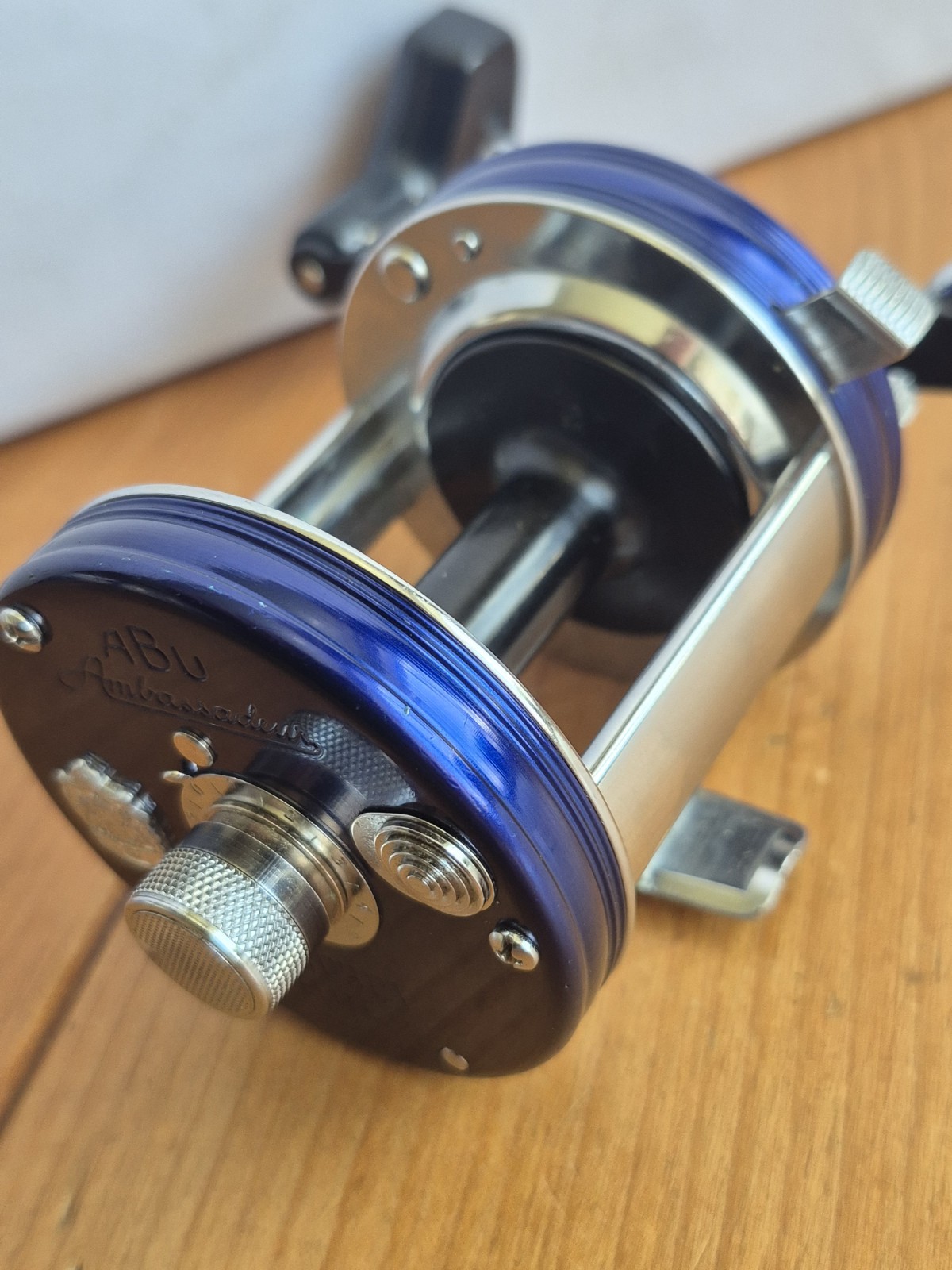Abu Ambassadeur 6500 C3 CT Elite Blue Tournament Reel Swedish Made VGC