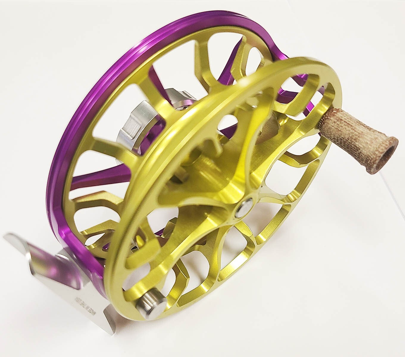 ROSS EVOLUTION LTX 5/6 WEIGHT FLY REEL NEW 2025 MARDI GRAS COLOR PURPLE & LIME