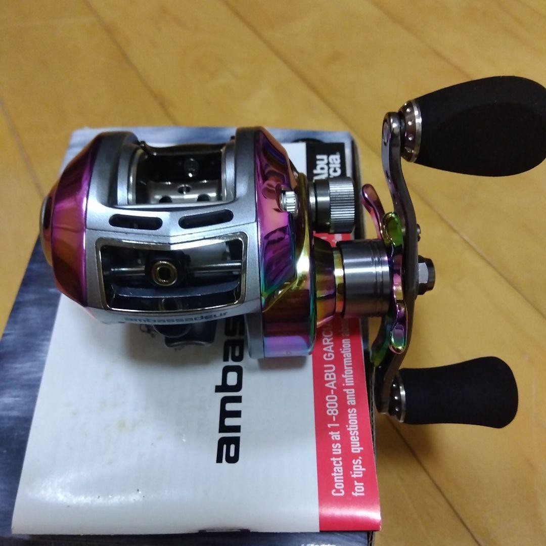 Abu Garcia Revo LT Multicolor Spinning Reel Left Handle New, with Box