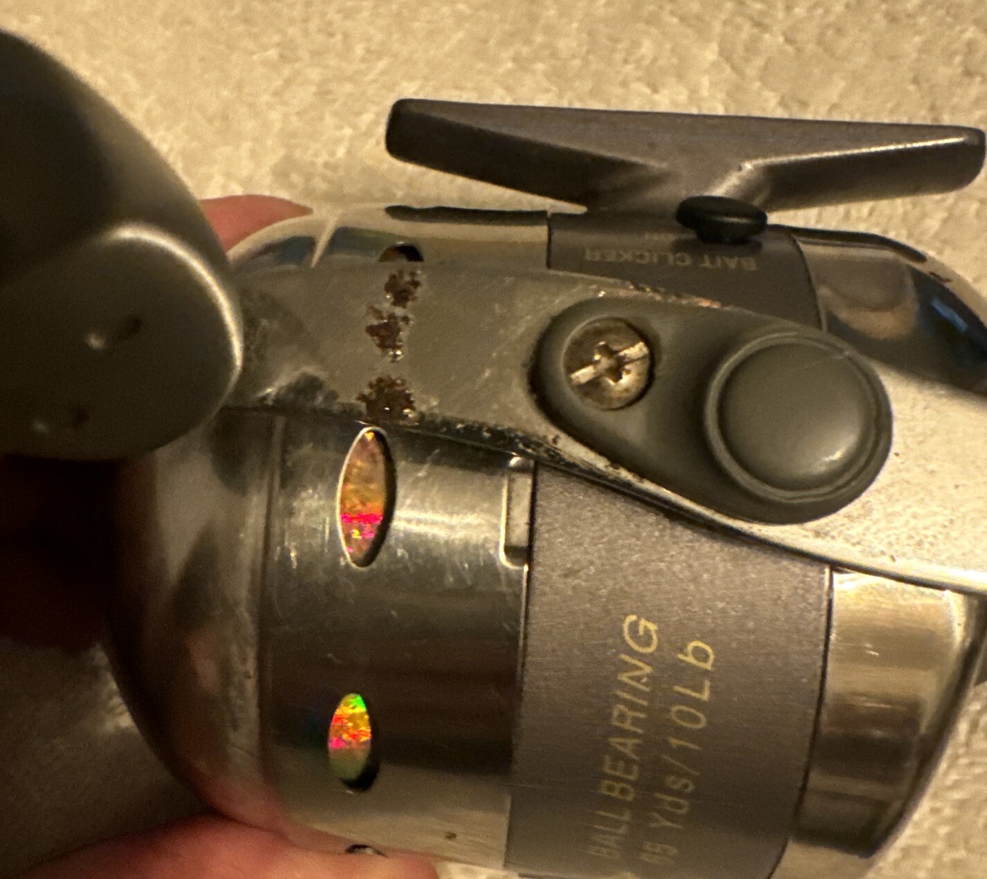 Synergy Steel Shakespeare 65 Yds/10 Lb Reel Pre-owned Fishing Reel
