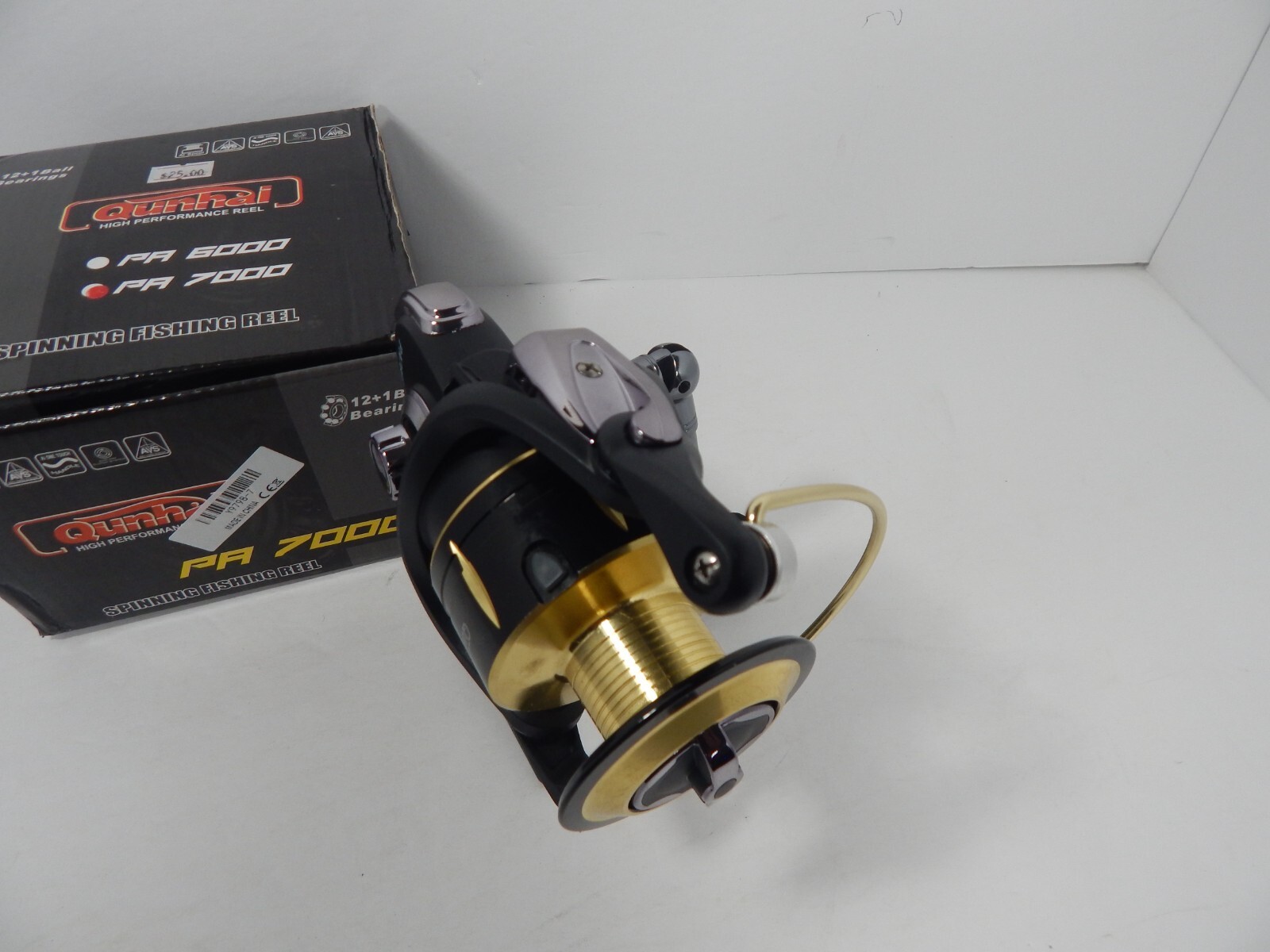 Qunhai PR 7000 Spinning Reel, Drag 22lbs, Ratio 5.1:1, 18lb/180yds. (Open Box)