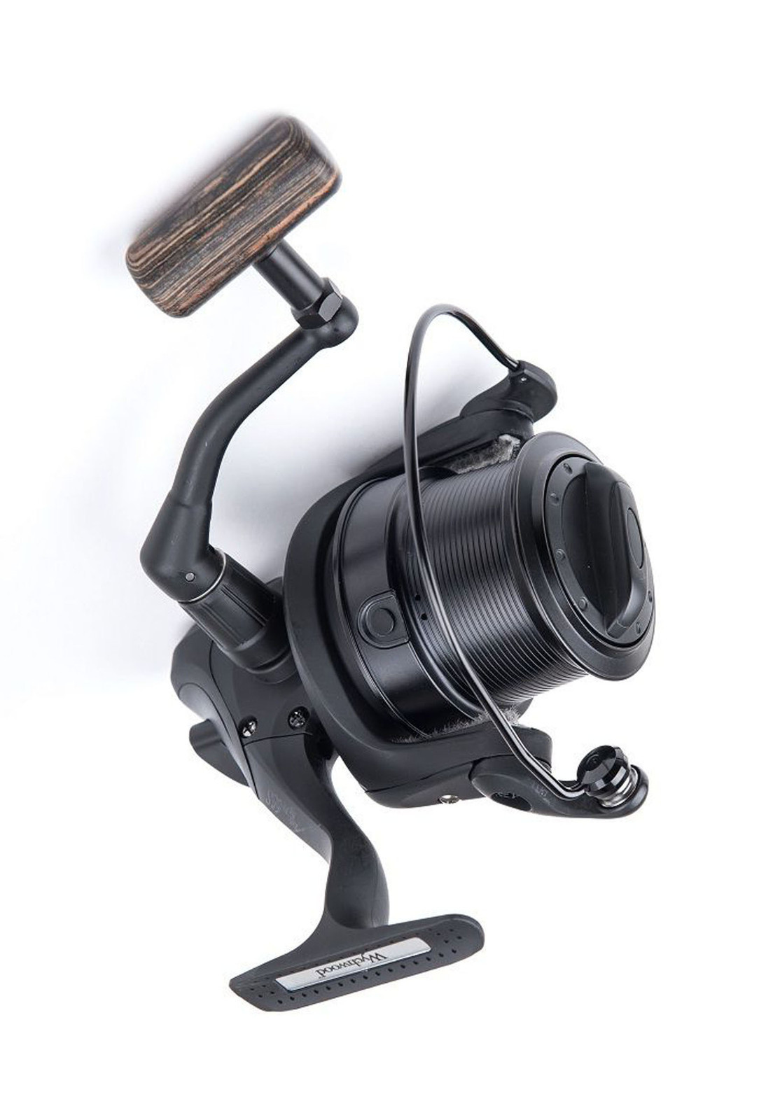 Wychwood Riot Big Pit Matt Black 65S Carp Fishing Distance Reel + Spare Spool