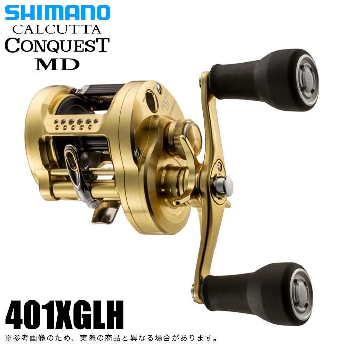 SHIMANO 23 Calcutta Conquest MD 401XGLH Left Baitcasting Reel New Japan