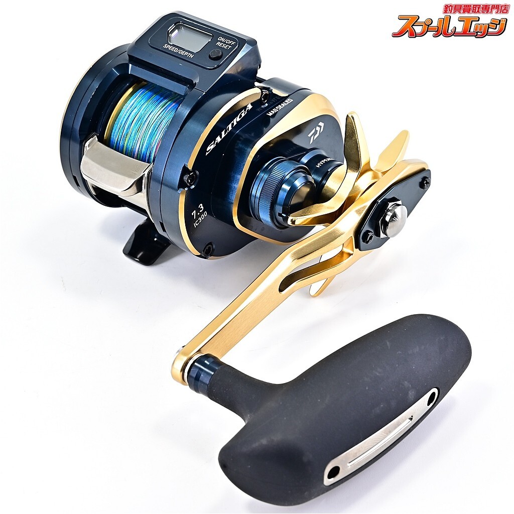 【Near Mint】DAIWA 21 SALTIGA IC 300H-SJ Baitcast Reel From Japan #230