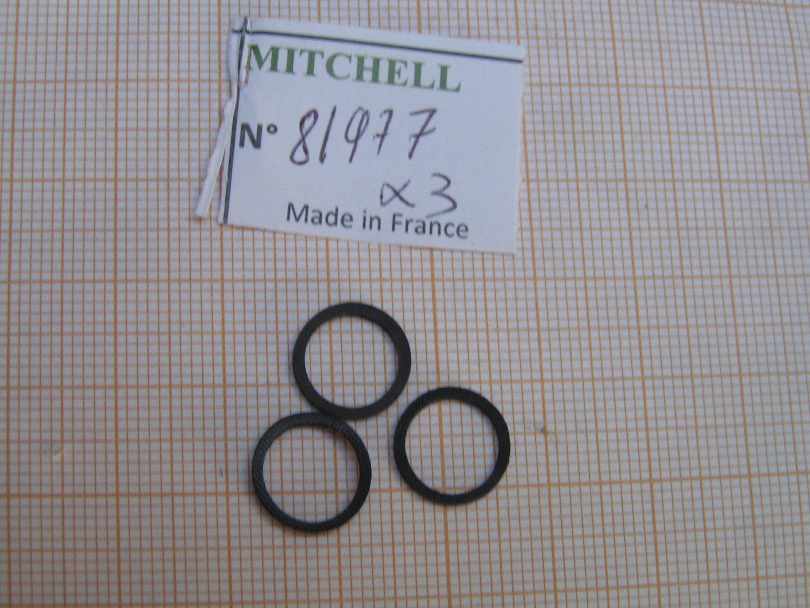 3 Anti Return Joints 498 & Other Mitchell O Ring Seal Reel Parts 81977