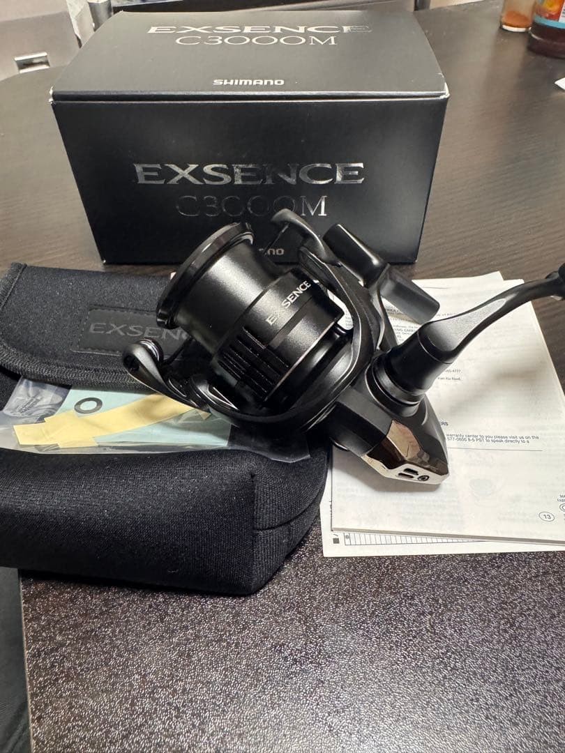 SHIMANO 21Exsence C3000MHG Spinning Reel Fishing Reel Tackle Equipment Used