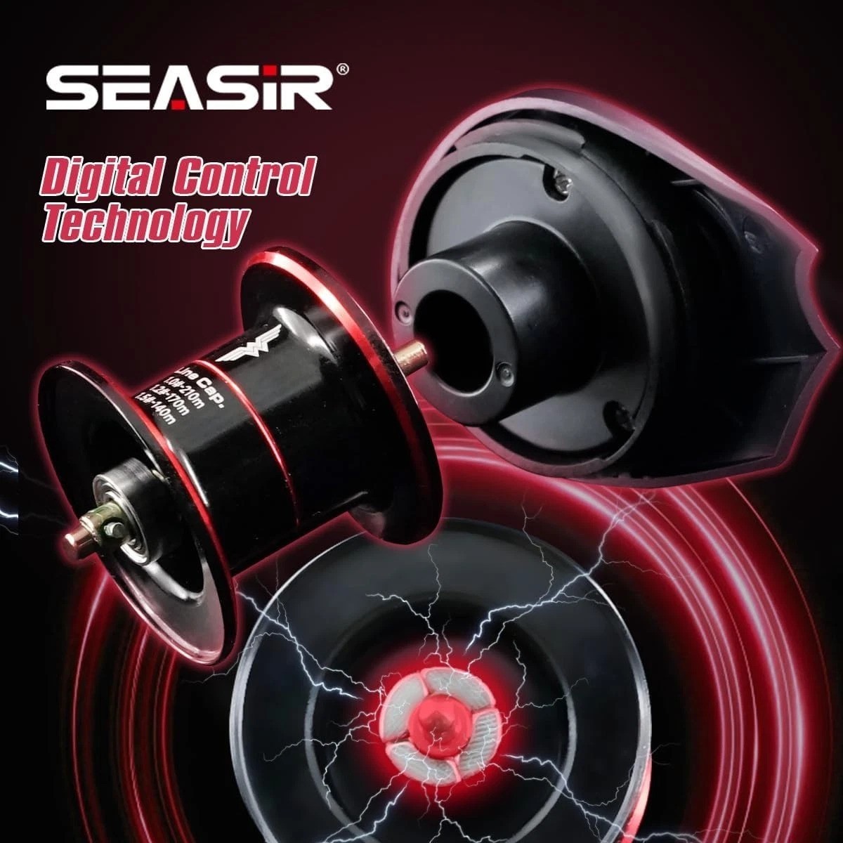Extreme DC Baitcasting Reel for Freshwater & Saltwater – Durable & Lightweight