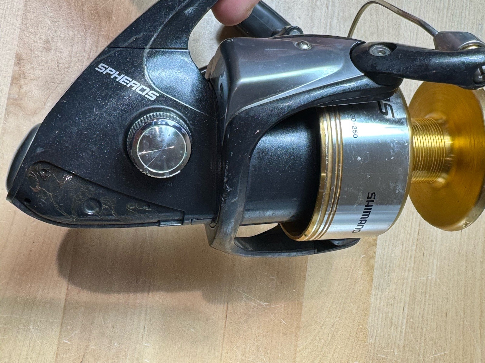 2 QTY -SHIMANO SPHEROS 18000FB Spinning Reel 5 BALL BEARINGS 4.6:1 Ratio LOT