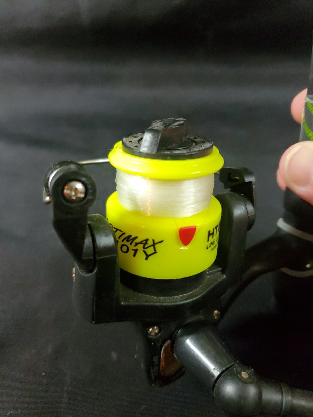 HT Optimax 101y Crappie Panfish Fishing Reel Neon Ice 28″ Medium New Combo