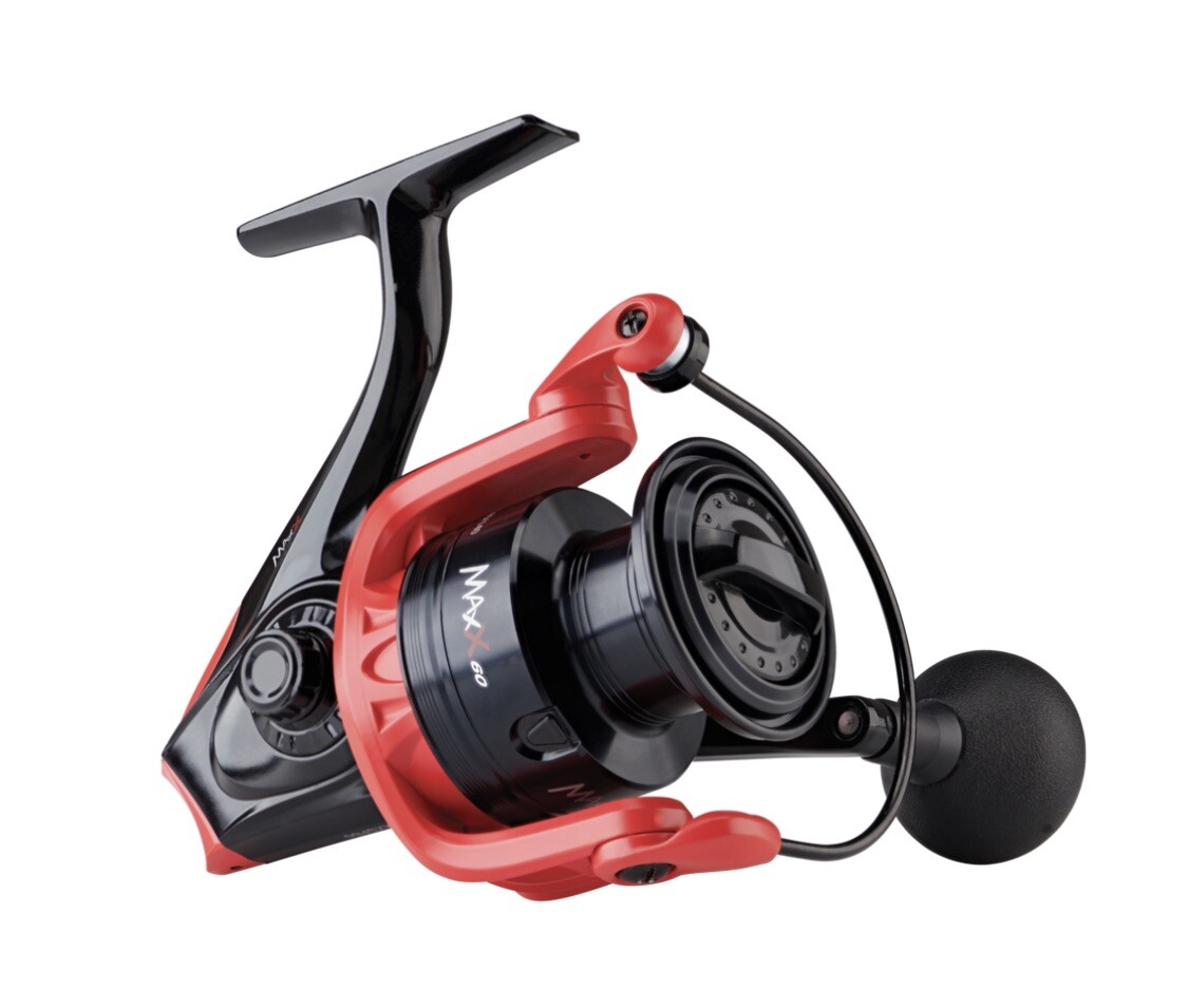 Abu Garcia Max X Spinning Fishing Reel – Gear Ratio: 5.2:1 – Reel Size: 10- Box