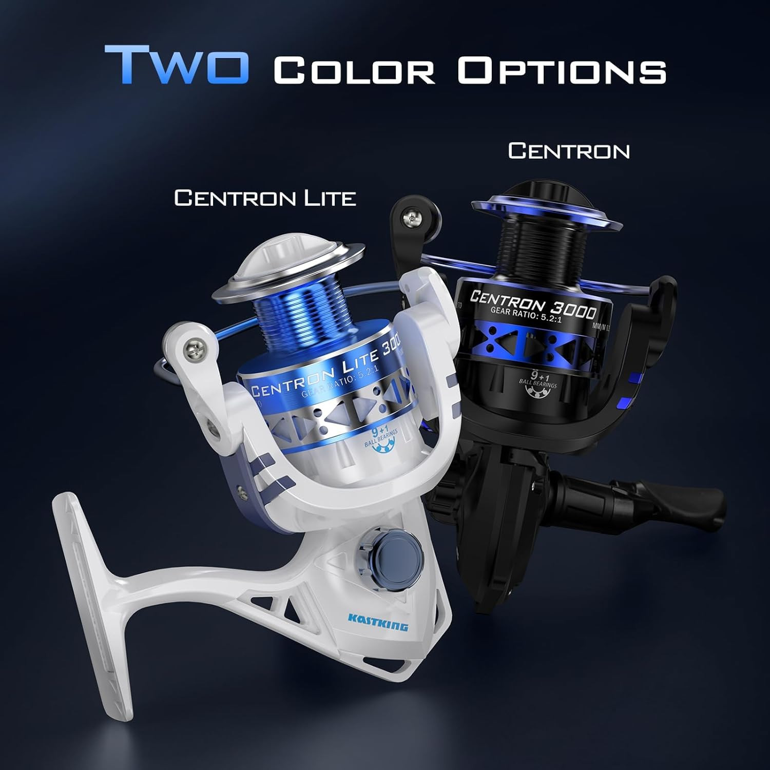 Centron & Centron Lite Spinning Reels, Size 500 Is Perfect for Ice Fishing, up t