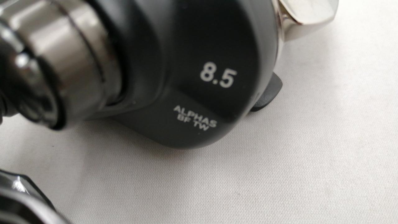 DAIWA 25 Alphas BF TW 8.5L Baitcasting Reel 8.5:1 165g 6BB