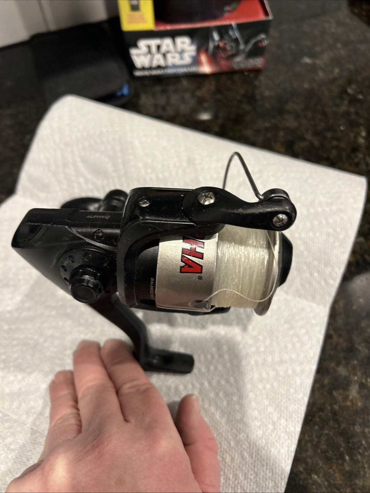 Shakespeare ALPHA 50 Stern Spinning Fishing Reel